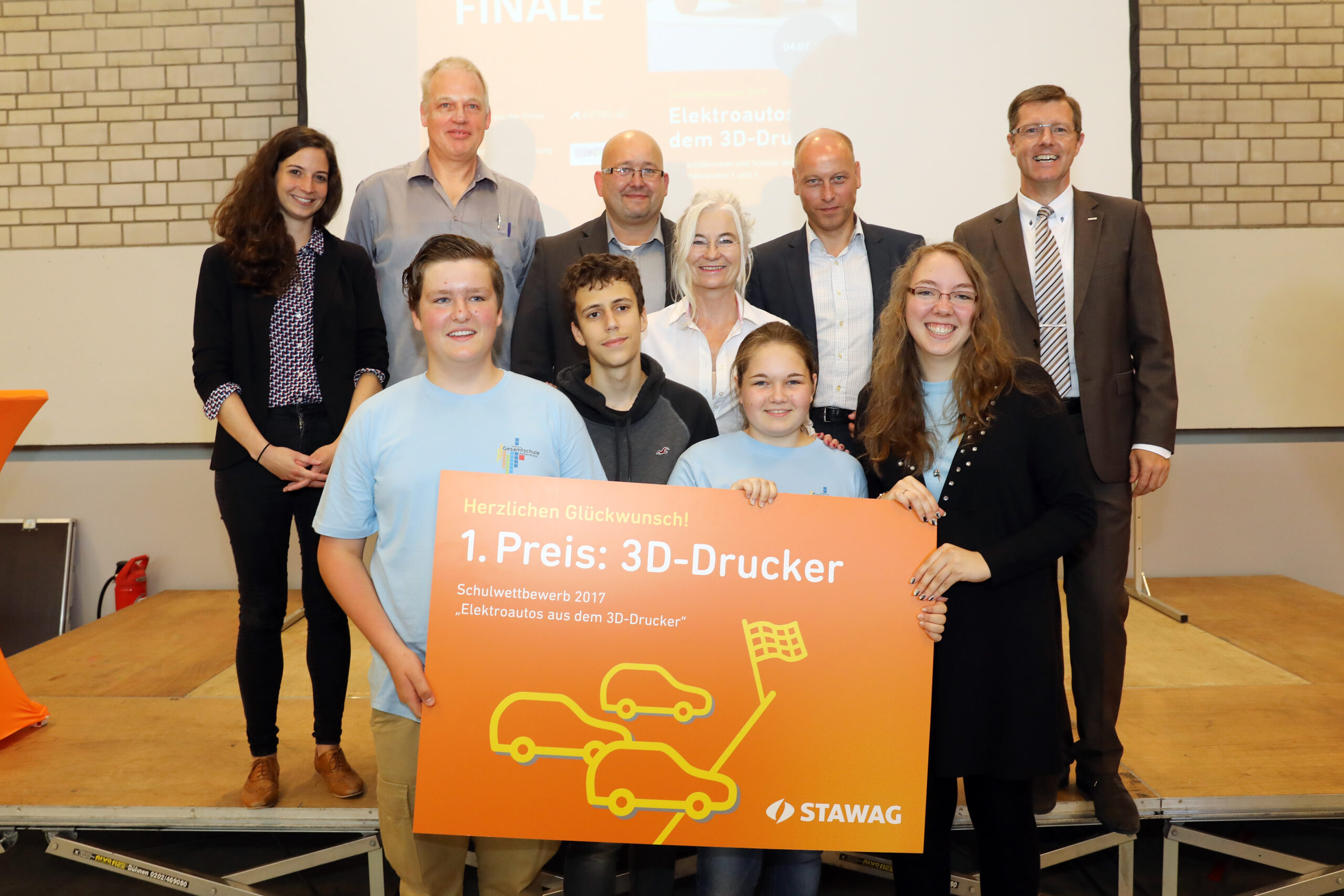 STAWAG-Schulwettbewerb 2017 / Siegerehrung