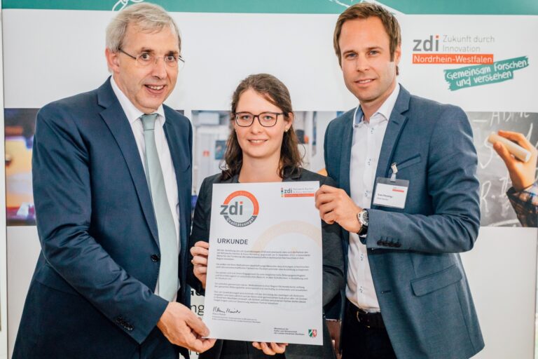 Verleihung der zdi-Qualitätssiegel 2018