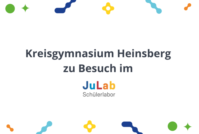 Besuch im Schülerlabor JuLab
