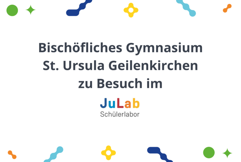 Energie und Umwelt erforschen: St. Ursula Geilenkirchen zu Gast im JuLab